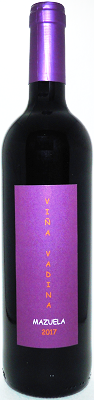 afbeelding wijnfles Viña Vadina Mazuela rood 2017
