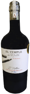 afbeelding wijnfles Alkimia Temple de Mistik negre